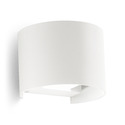 applique henk-r 2x5w luce naturale 4000k gealed bianco ip54