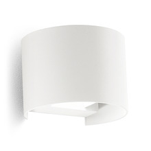 applique henk-r 2x5w luce naturale 4000k gealed bianco ip54