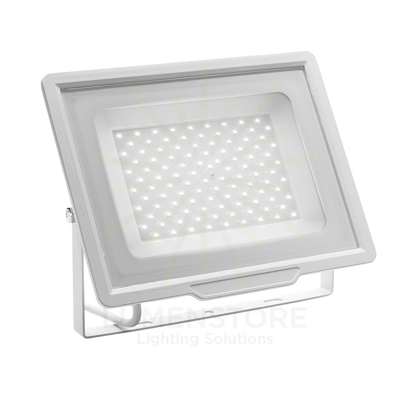 proiettore ratri 100w luce naturale 4000k gealed bianco ip65