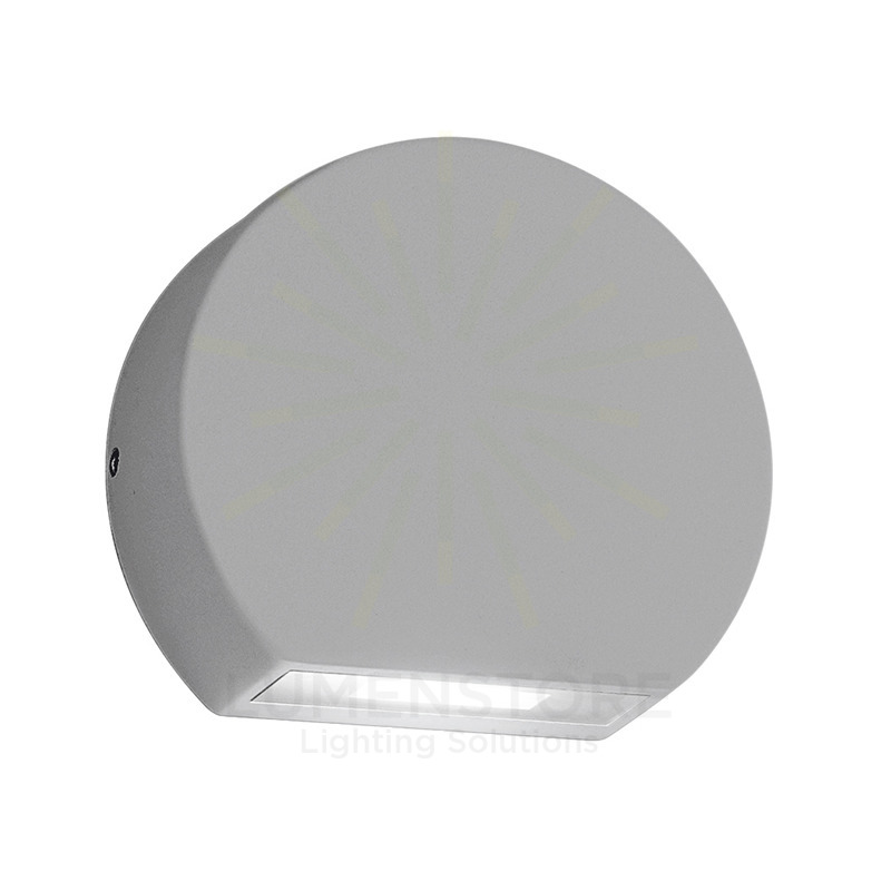segnapasso luly 5w luce calda 3000k gealed alluminio ip54