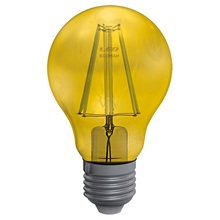 lampadina led goccia decor e27 4w luce gialla ecoman