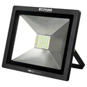 proiettore led proled 50w luce naturale 4000k ecoman nero ip65 mini slim