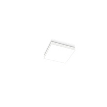 plafoniera biham 40w luce naturale 4000k gealed quadrato piccolo bianco