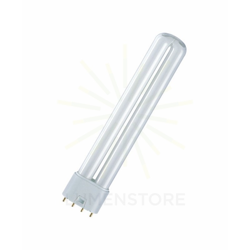 lampadina dulux l 18w 2g11 luce calda