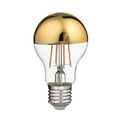 lampadina led gla300o e27 8w luce calda 2700k gealed oro