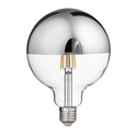 lampadina led gla302a e27 12w luce calda 2700k gealed argento