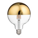 lampadina led gla302o e27 12w luce calda 2700k gealed oro