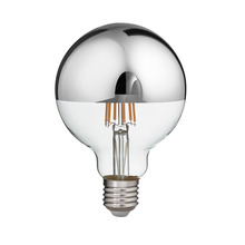 Lampadina LED mini globo E27 vetro luce 360 gradi 4W 400 lumen 230V luce  calda 3000K