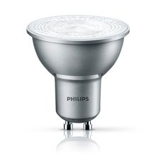 lampadina led gu10 3.5w luce calda 827 philips master ledspot mv value 60°