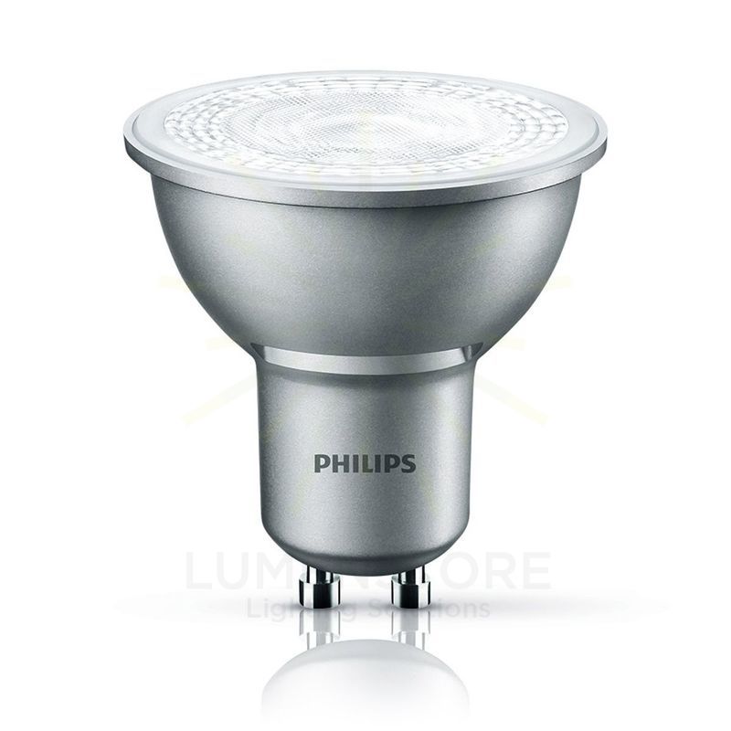 lampadina led gu10 4.3w luce naturale 840 philips master ledspot mv value 40°