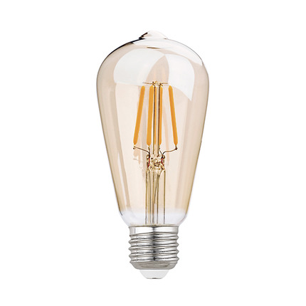 lampadina led gla254v e27 8w luce calda 2200k gealed