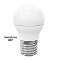 lampadina led gla240c e14 7w luce calda 3000k gealed box 10 pezzi