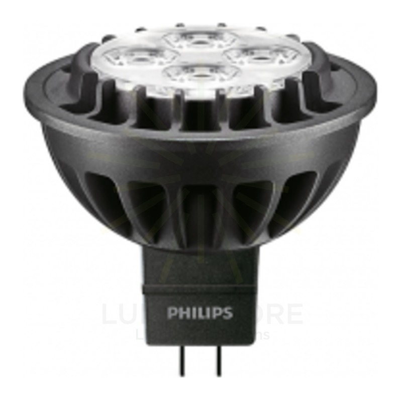 lampadina led gu5.3 7w luce naturale 940 philips master ledspot lv mr16 36°