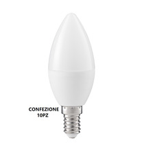 lampadina led gla236n e14 7w luce naturale 4000k gealed box 10 pezzi