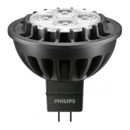 lampadina led gu5.3 7w luce calda 927 philips master ledspot lv mr16 24°