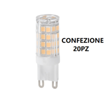 lampadina led gla185c g9 4.5w luce calda 3000k gealed box 20 pezzi