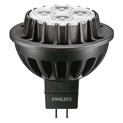 lampadina led gu5.3 8w luce calda 827 philips master ledspot lv mr16 36d