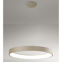 lampadario band diodi 136w luce calda 3200k affralux sabbia xl