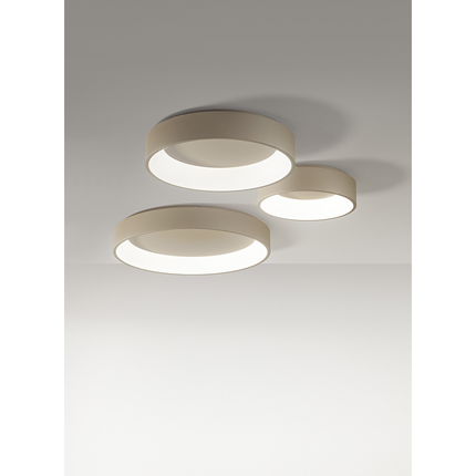 plafoniera band diodi 25w luce calda 3200k affralux sabbia piccolo