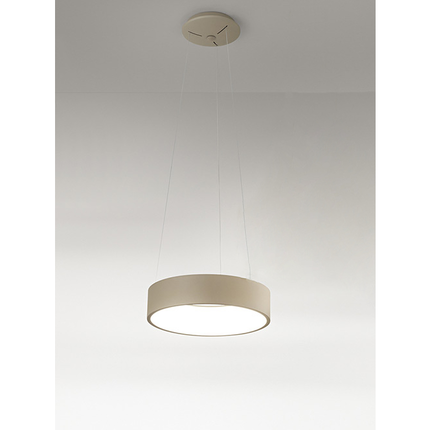 lampadario band diodi 25w luce calda 3200k affralux sabbia piccolo