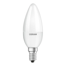 lampadina led value classic b e14 5.7w luce naturale 840 ledvance osram