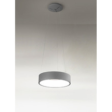 lampadario band diodi 25w luce calda 3200k affralux antracite piccolo