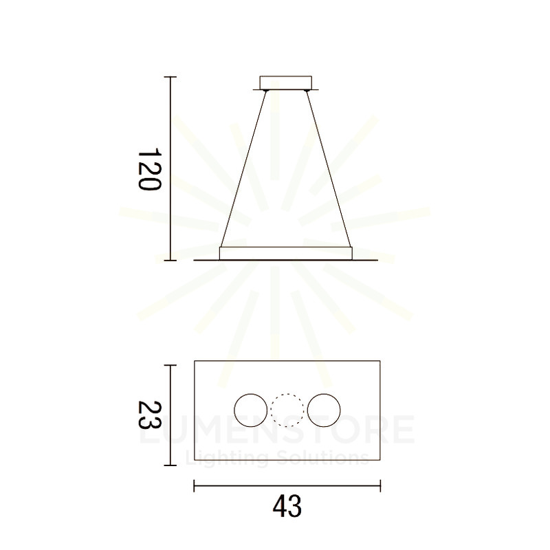 lampadario flet 3 x gx53 affralux bianco rettangolare piccolo