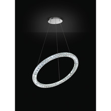 lampadario nora3 34w luce naturale 4000k affralux grande 1 anello