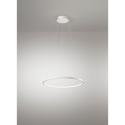 lampadario aluring 26w luce calda 3200k affralux rotondo piccolo