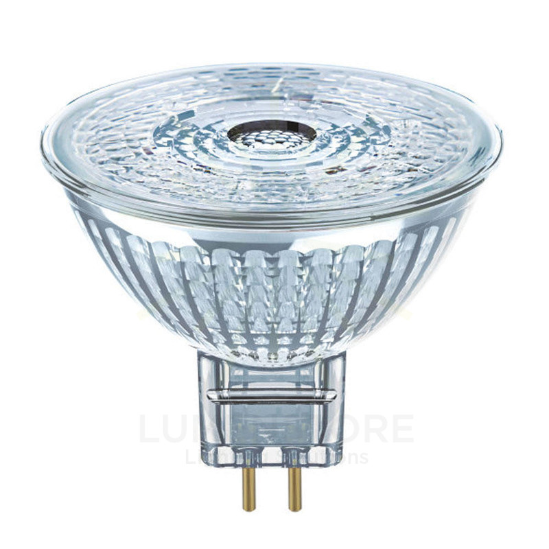 lampadina led parathom dim mr16 gu5.3 3.4w luce naturale 840 ledvance osram