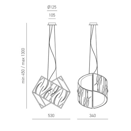 lampadario agnese e27 gealuce grande