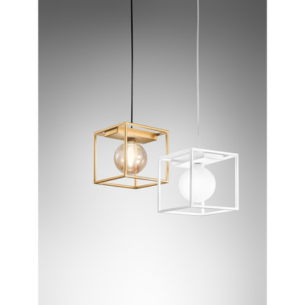 lampadario antea g9 gealuce bianco singolo