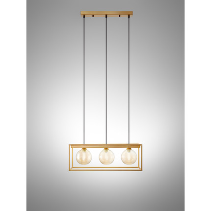 lampadario antea 3 x g9 gealuce oro triplo