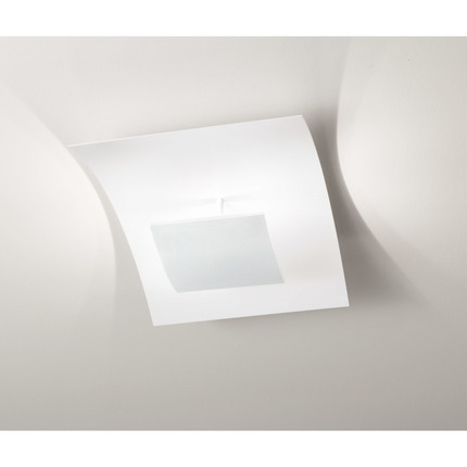 plafoniera aria 40w luce calda 3000k gealuce grande bianco