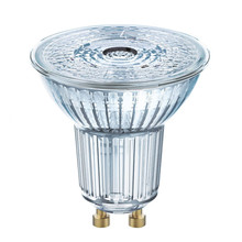 lampadina led parathom dim par16 gu10 5.9w luce calda 927 ledvance osram