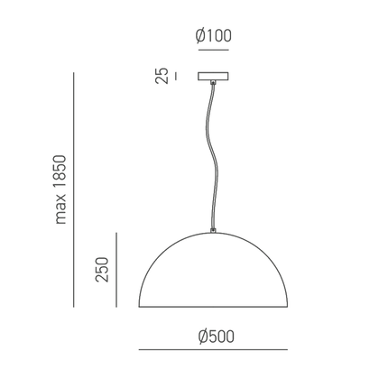 lampadario bonella e27 gealuce piccolo bianco