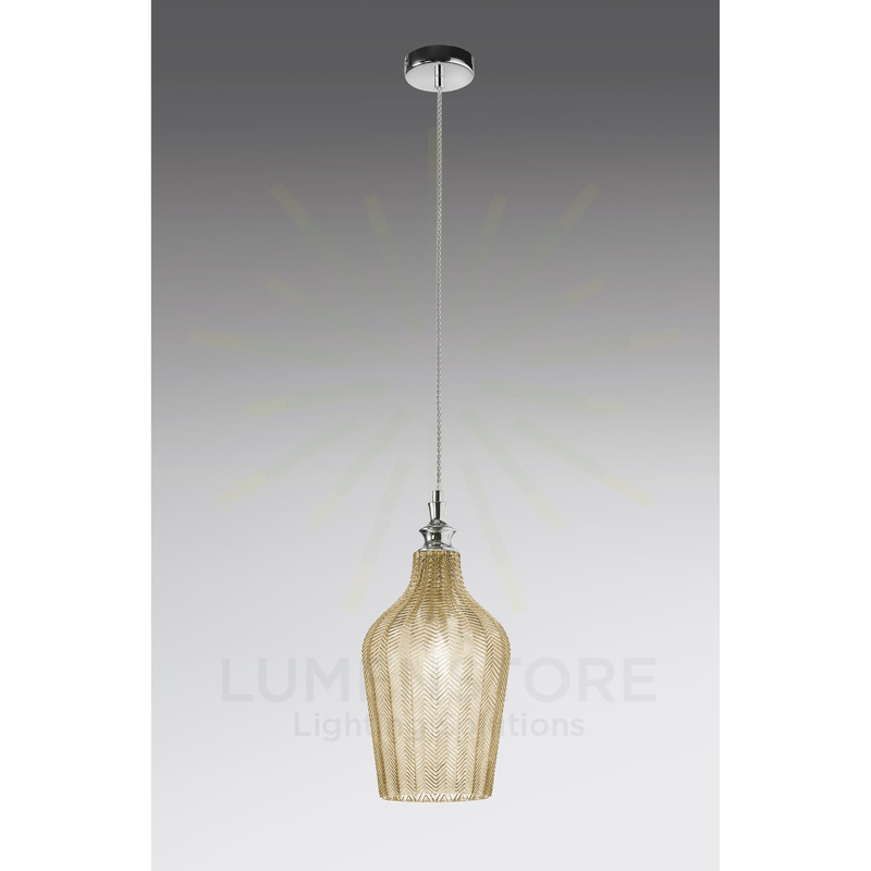 lampadario cleofe e27 gealuce modello s12 ocra