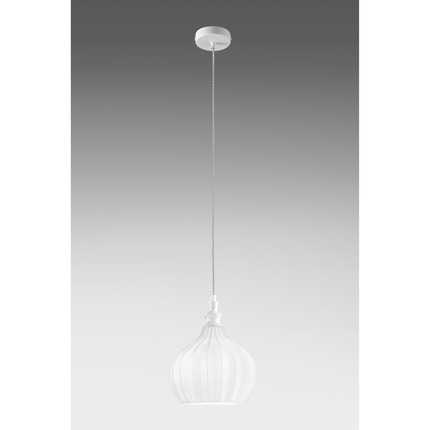 lampadario cleofe e27 gealuce modello s11 bianco