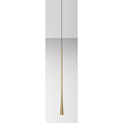 lampadario dafne 7w luce calda 3000k gealuce grande oro