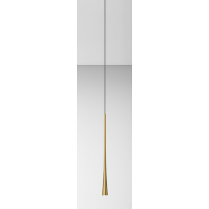 lampadario dafne 7w luce calda 3000k gealuce piccolo oro