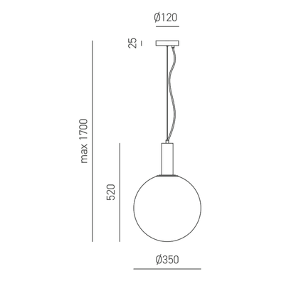 lampadario ester e27 gealuce