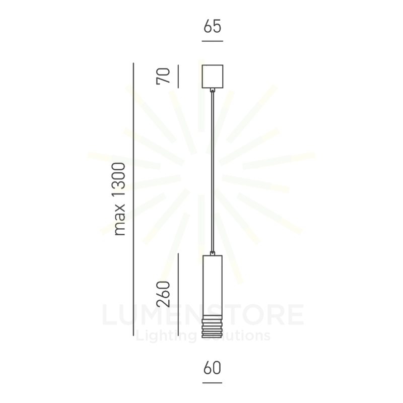 lampadario emily gu10 gealuce nero