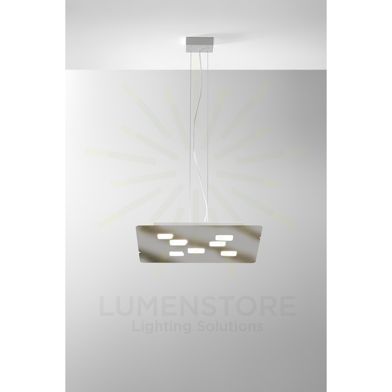 lampadario giselle gx53 gealuce acciaio