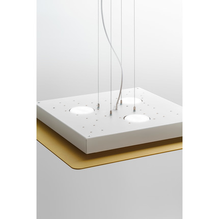 lampadario giselle gx53 gealuce acciaio