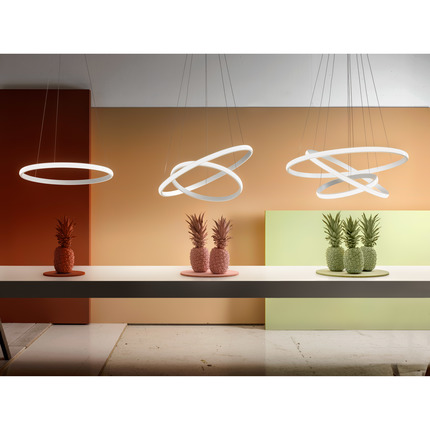 lampadario iole 40w luce calda 3000k gealuce doppio oro