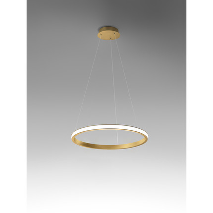 lampadario iole 28w luce calda 3000k gealuce singolo oro