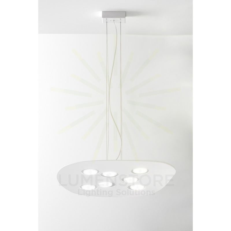 lampadario irene gx53 gealuce bianco