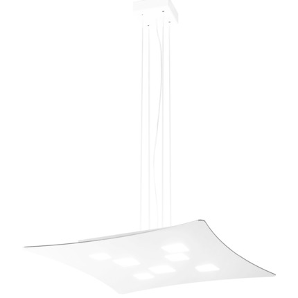 lampadario isotta gx53 gealuce bianco