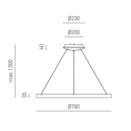 lampadario krizia 60w luce calda 3000k gealuce grande oro