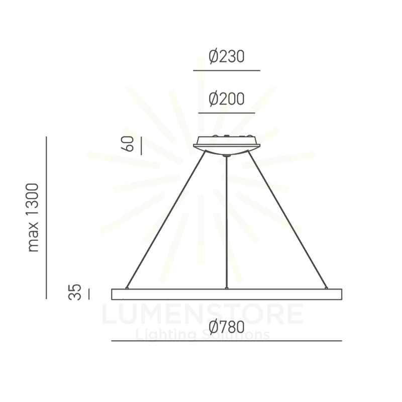 lampadario krizia 60w luce calda 3000k gealuce grande oro